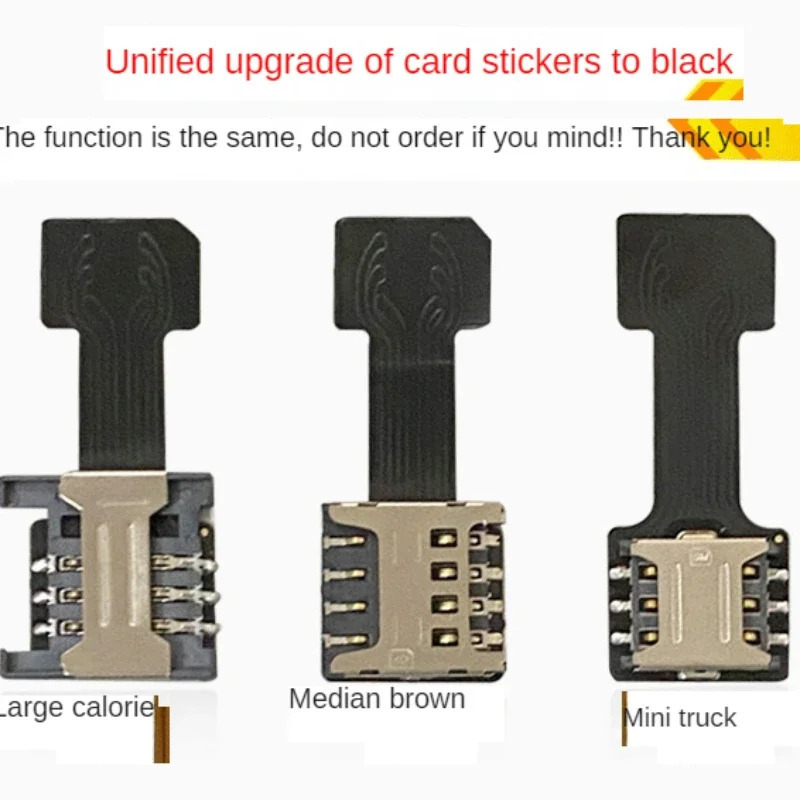 Ikki SIM Micro SD kengaytma karta adapteri Amaliy universal TF gibrid SIM uyasi kengaytiruvchi Nano Cato Android telefon kartasini almashtirish