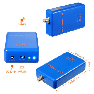 GTMEDIA Satellite Finder V8 Sat Finder BT05 лучше, чем Satlink WS-6933 6906 для Android, Los Satfinder TV 1080p с Bluetooth.