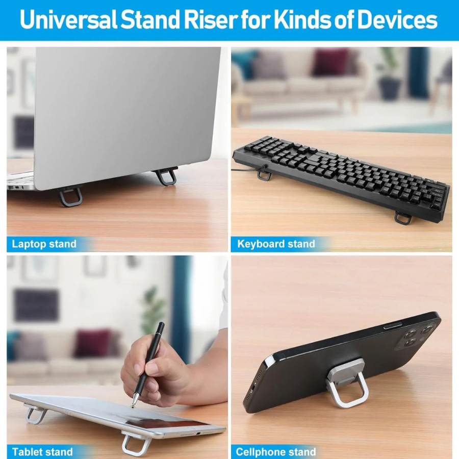 Noutbuk uchun stend Kompyuter ushlagichi Macbook Huawei Samsung Xiaomi Dell ASUS Lenovo HP uchun Mini Portativ oyoqlari