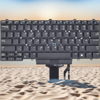 Dell Latitude E5450 E5470 5480 5490 5491 7480 7490 E7450 E7470 uchun TrackPoint bilan yangi AQSh inglizcha klaviaturasi
