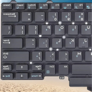 Dell Latitude E5450 E5470 5480 5490 5491 7480 7490 E7450 E7470 uchun TrackPoint bilan yangi AQSh inglizcha klaviaturasi