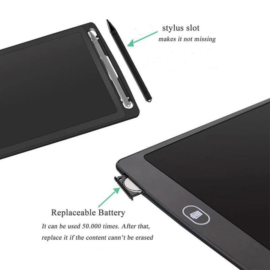 Chizish va yozish uchun LCD displeyli 8,5 dyuymli elektron grafik planshet
