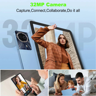 НОВЫЙ 14-дюймовый планшетный ПК с большим экраном 1920x1200 IPS, процессором T616, 16+512 ГБ памяти, Android 15.0, 4G LTE, для игр и рисования, со стилусом.