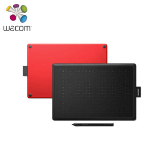 Цифровой графический планшет One by Wacom CTL-472 для рисования, рисования и игр OSU, 2048-уровневый планшет, поддержка ОС Android/Windows/Mac черный