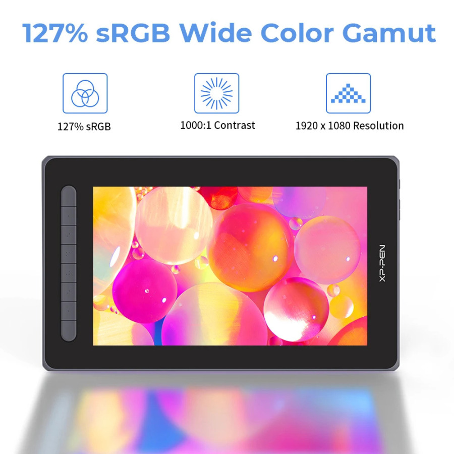Графический планшет XPPen Artist 12 2nd Gen, планшет 12 дюймов, X3 Stylus с 8192 уровнями и наклоном 60 градусов, планшет для ри