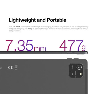 Планшет AGM PAD T1 10,95 дюйма 1200 * 1920 FHD + экран 8 (4 + 4) ГБ ОЗУ 128 ГБ ROM 4G LTE Android 14 Unisoc T606 Планшеты Поддержка Widevine L1