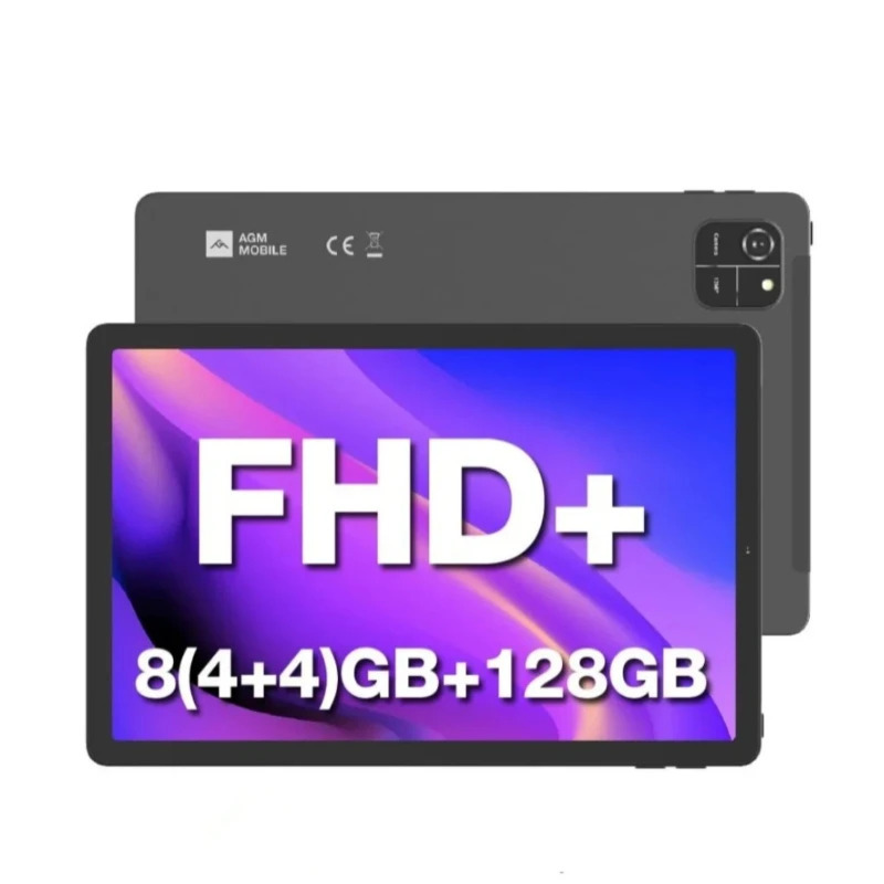 Планшет AGM PAD T1 10,95 дюйма 1200 * 1920 FHD + экран 8 (4 + 4) ГБ ОЗУ 128 ГБ ROM 4G LTE Android 14 Unisoc T606 Планшеты Поддержка Widevine L1