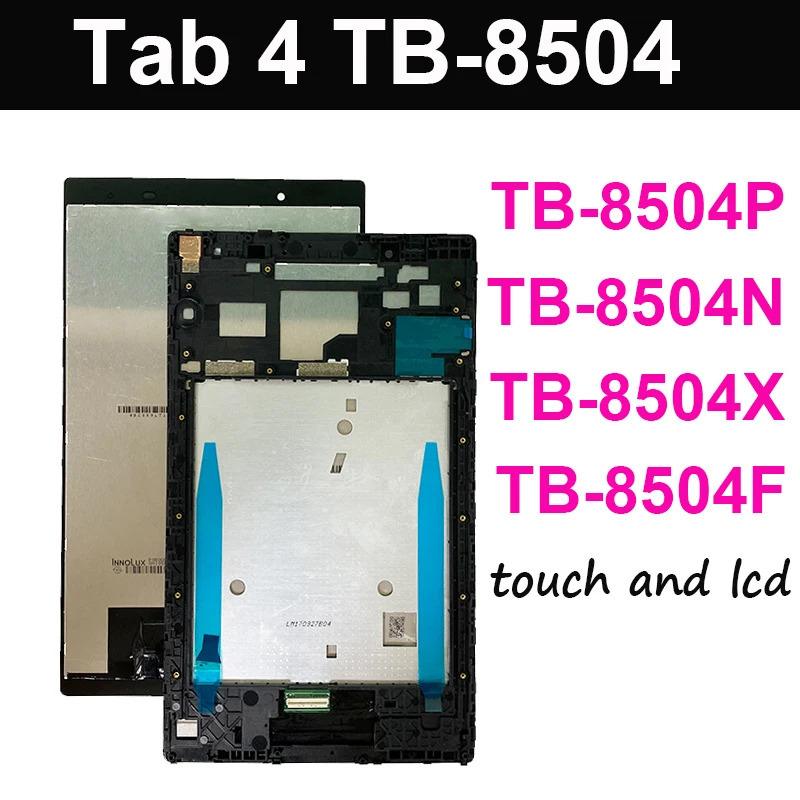 Lenovo Tab 4 TB-8504 TB-8504F uchun LCD displeyli planshet