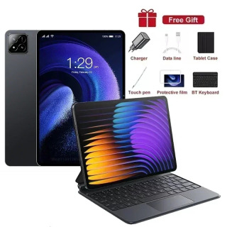 Планшет Pad 7S Pro, Android 14, 16 ГБ + 1 ТБ, 12000 мАч, 5G, Dual SIM, Bluetooth, Wi-Fi, HD 4K экран, глобальная версия, оригинальный, 11 дюймов, планшетный ПК Красный одиннадцать