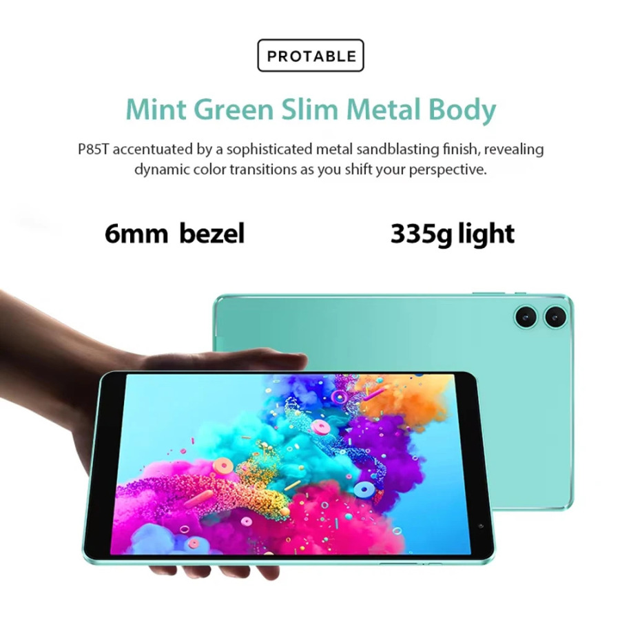 Teclast P85T Планшетный ПК 8 дюймов 1280*800 IPS/Android 14/4 ГБ ОЗУ/64 ГБ ПЗУ/Allwinner A523 8-ядерный/Mali-G57 GPU/5000 мАч/WiFi6 + BT5.2