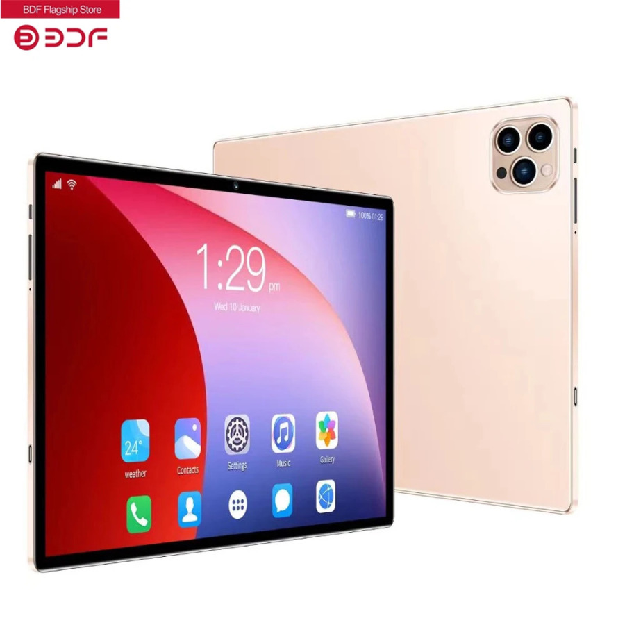 Планшет с 10,1-дюймовым дисплеем, ОЗУ 8 Гб, ПЗУ 2025 ГБ, 4G LTE, Android 13