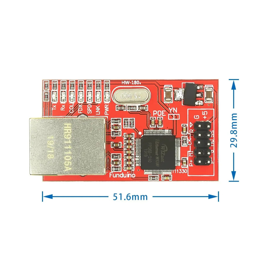 Модуль Ethernet W5100 Сетевой модуль Ethernet Ethernet Shield