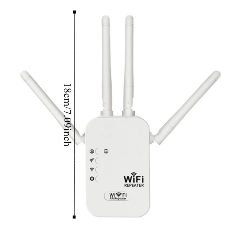 Wi-Fi Signal Booster 300Mbps 2,4GHz Simsiz 802.11n EI Uyda foydalanish