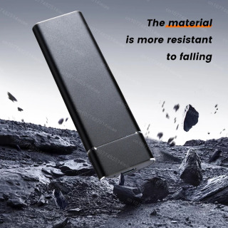 Внешний SSD-накопитель 4 ТБ, быстрый портативный внешний накопитель USB3.1 с большой емкостью, интерфейс Type-C для ноутбуков/настольных ПК/Mac/мобильных телефонов