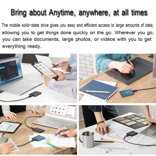 【Brend+】Yangi 2026 tashqi SSD 1TB/2TB/4TB mustahkam portativ xotira kompyuter/noutbuk/telefon/Mac uchun yuqori tezlikdagi original qattiq holat diski