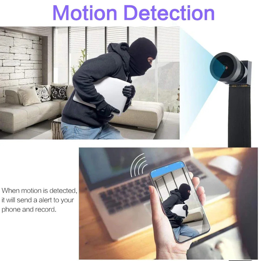 Mini kamera DIY portativ kuzatuv kameralari Wifi 4K mikro video kamera P2P simsiz veb-kamera DVR uy xavfsizlik enaga kamerasi