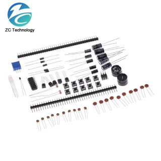 Новые электронные компоненты, базовый стартовый комплект для Arduino UNO MEGA2560 Raspberry Pi со стандартным звуковым индикатором, конденсаторный резистор