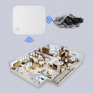Tuya умный дом Wi-Fi + Zigbee + Bluetooth многомодовый шлюз-концентратор с ИК-пультом дистанционного управления голосовым управлением умная автоматизация сцен DIY обучение