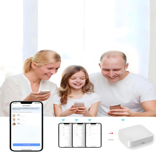 Tuya умный дом Wi-Fi + Zigbee + Bluetooth многомодовый шлюз-концентратор с ИК-пультом дистанционного управления голосовым управлением умная автоматизация сцен DIY обучение