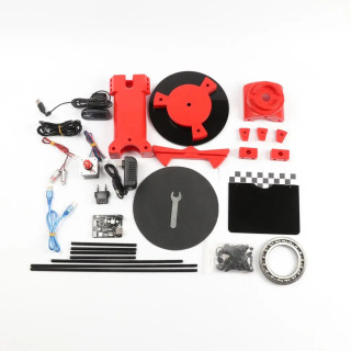 HE3D 3D skaner DIY toʻplami qizil inʻektsiyali plastik lazerli veb-kamera C270 Reprap 3D skaner 3D printer uchun ochiq manba