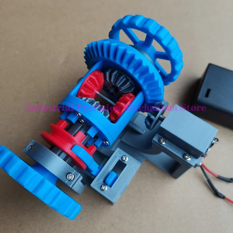 3D печатная дифференциальная модель, которая является демонстрацией раннего обучения для демонстрации структурного принципа