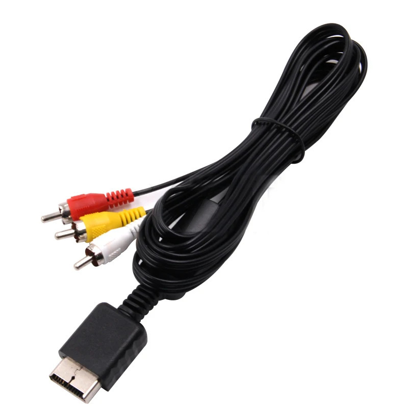 Многокомпонентный Аудио Видео AV кабель для игр RCA для SONY PS2 PS3 PlayStation SYSTEM кабельная консоль ТВ Игры компьютерные аксессуары