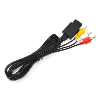 GameCube/ N64/ SNES oʻyin aksessuarlari uchun audio TV video kabeli AV kabeli RCA ulagichi