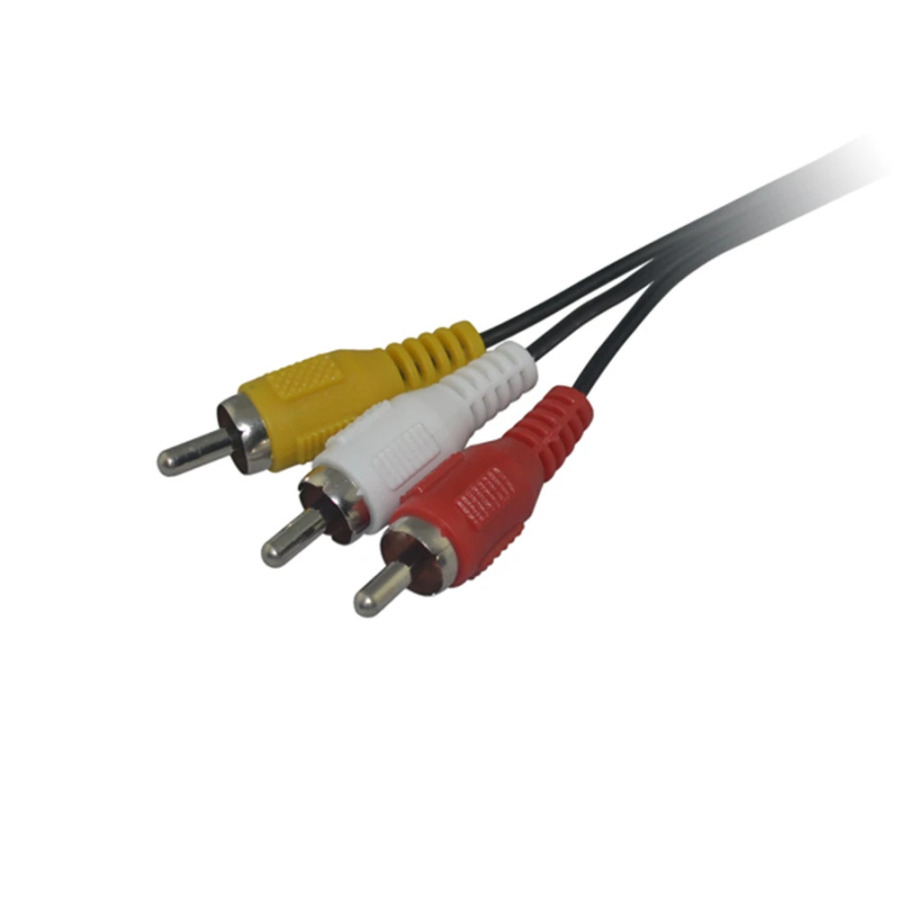 GameCube/ N64/ SNES oʻyin aksessuarlari uchun audio TV video kabeli AV kabeli RCA ulagichi