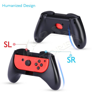 Nintendo Switch aksessuarlari toʻplami Joycon poyga gʻildiragi tutqichlari Nintendo Switch uchun Joy con Nintendo Switch geympad uchun qopqoqlar
