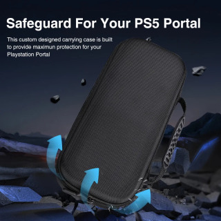 Портативная сумка для PS5 Portal, жесткая сумка для хранения из ЭВА для Sony PlayStation 5, портативная игровая консоль, аксессуары