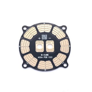 Плата распределения питания B-CUBE PDB V3.0 400A 7oz Copper XT60 с 8 выходами ESC 50 мм для квадрокоптеров, октокоптеров и аксессуаров для радиоуправляемых дронов