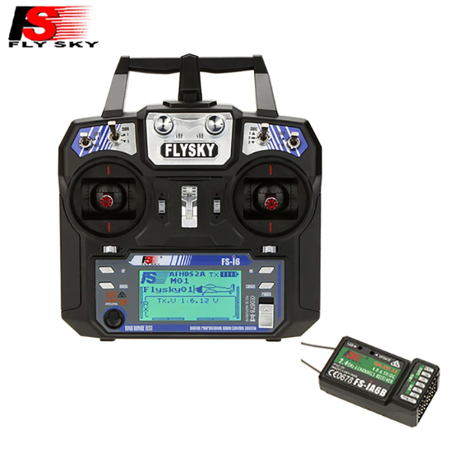 QAV250 250 mm karbonli tolali kvadrokopter, MT2204 2300KV dvigatel, 12A ESC, FV3S parvoz boshqaruvchisi va Flysky FS-i6 IA6B toʻplami