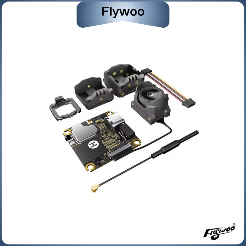 Flywoo O4 keng havo birligi 155 ° keng burchakli kamera toʻplami FOV 04 / O4 RC FPV dronlari uchun keng burchakli linzalar toʻplami Kvadrokopterlar uchun DIY yigʻish qismlari va aksessuarlari
