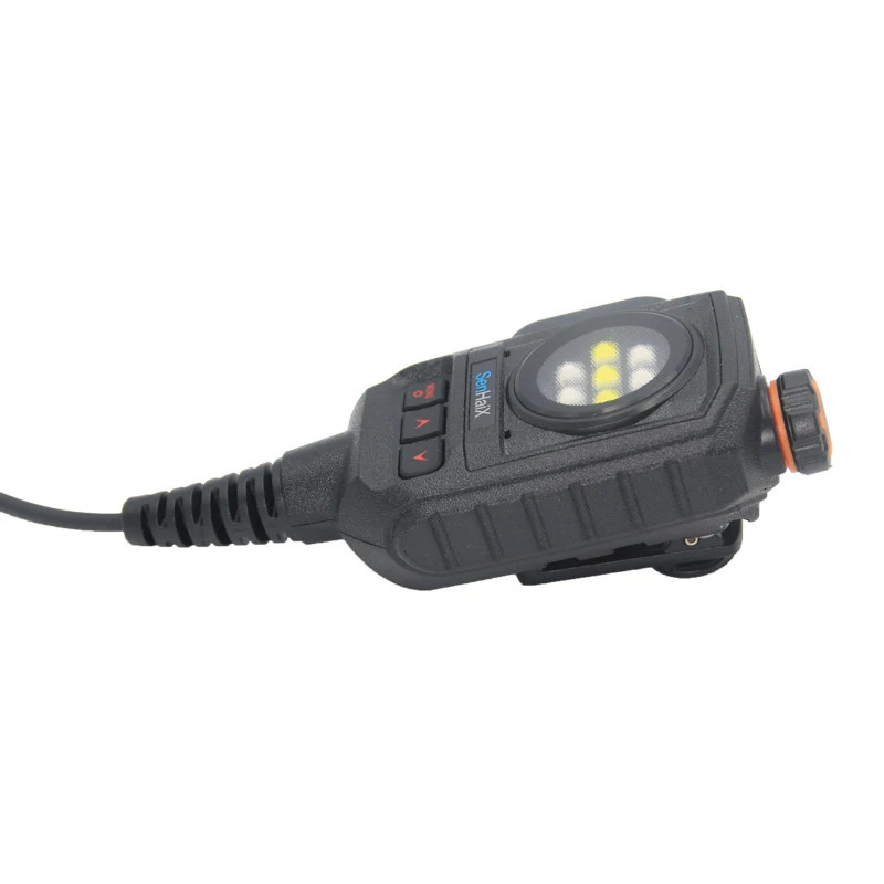 Плечевой микрофон для рации, подходит для Sennheix 8800 8600 Quansheng UV-K5 UV-K6, двусторонний радиомикрофон K-типа