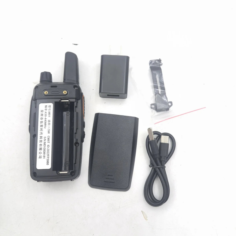 Smart Walkie Talkie 18650, 400–480 MGts, Frequentie kan 24, 3000 również dasturiy taʻminot (batareya kiritilmagan)