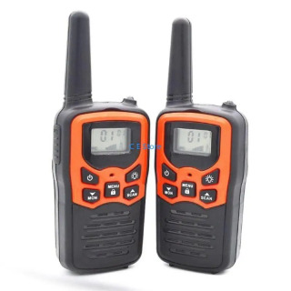 Kattalar uchun Walkie Talkies ikki tomonlama uzoq radiolar 5 milyagacha Красный