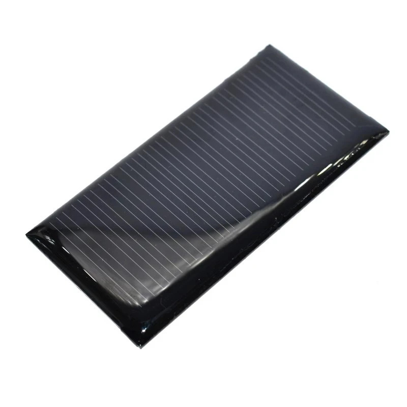 Smart Electronics quyosh paneli 1W 5V DIY elektron kichik quyosh paneli uyali telefonni zaryadlovchi yorugʻlik oʻyinchoqlari va boshqalar quyosh batareyasi