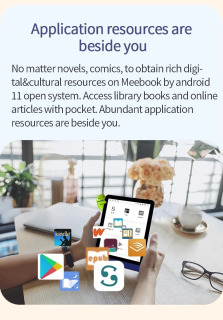 MEEBOOK M6 Устройство чтения электронных книг 6-дюймовый HD-экран E-link 3 + 32 ГБ с WIFI Bluetooth Android11 для электронных книг