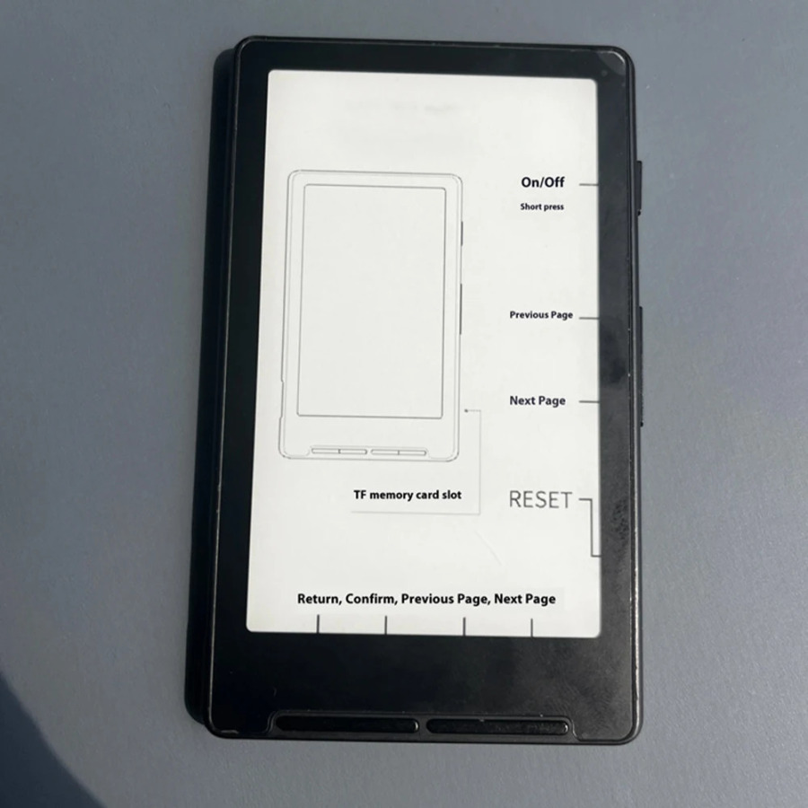 Электронная книга X4 с экраном E-Ink 4,3 дюйма, магнитная, легкая, 220ppi, портативная, миниатюрная, ультратонкая, 650 мАч, подарок