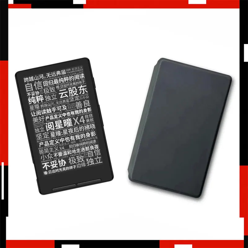 Электронная книга XTEINK X4 с экраном E-Ink 4,3 дюйма, магнитная, легкая, 220ppi, портативная, ультратонкая, 650 мАч, подарок для ребенка