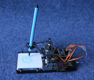 Arduino chizmachilik taxtasi Robotik qoʻl DIY chizmachilik robotini oʻrganish uchun dasturlash toʻplami Universitet va oʻrta maktab oʻquvchilari uchun APP boshqaruvi