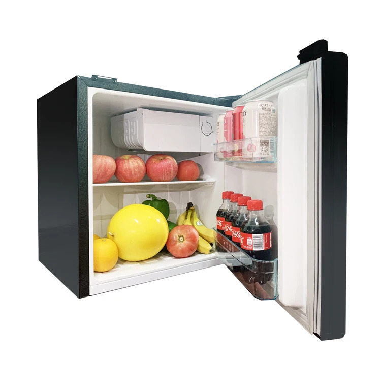 RV va avtomobil ilovalari uchun 50L portativ mini ixcham jim muzlatgichli kichik sovutgich