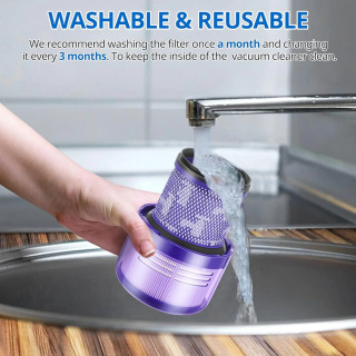 Для Dyson V11 Animal/V11 Torque Drive V15 Detect аксессуары моющийся фильтр циклонный пылесос запасные части
