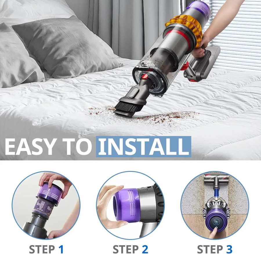 Для Dyson V11 Animal/V11 Torque Drive V15 Detect аксессуары моющийся фильтр циклонный пылесос запасные части