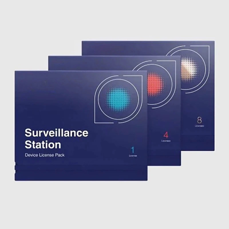 Лицензии Synology для видеокамер Surveillance Station 1/4/8 (прямая отправка фото)