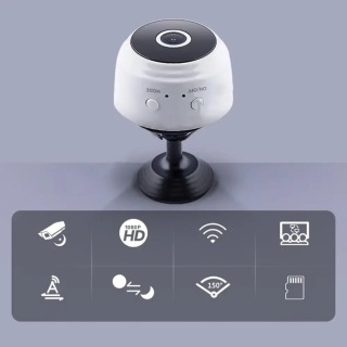 Беспроводное видеонаблюдение Micro Home, мини-охранное наблюдение с Wi-Fi, IP-датчиком Camara, инфракрасная CMOS, 2-мегапиксельная камера с телефонной сигнализацией