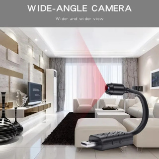 4K USB-камеры наблюдения Wi-Fi, мини-гибкий объектив, кабель с обнаружением движения, видеорегистратор, видеокамера для мониторинга безопасности