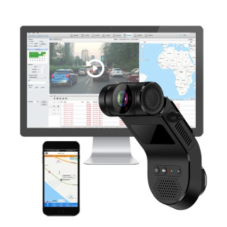 Автомобильный видеорегистратор Bluavido 4G, наблюдение HD 720P, ночное видение, передняя и задняя часть, двойная запись, 24-часовой локатор удаленного мониторинга