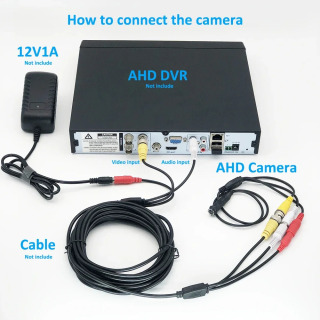 1080P 720P Мини AHD камера видеонаблюдения CCTV видео аудио камера для системы HD AHD DVR