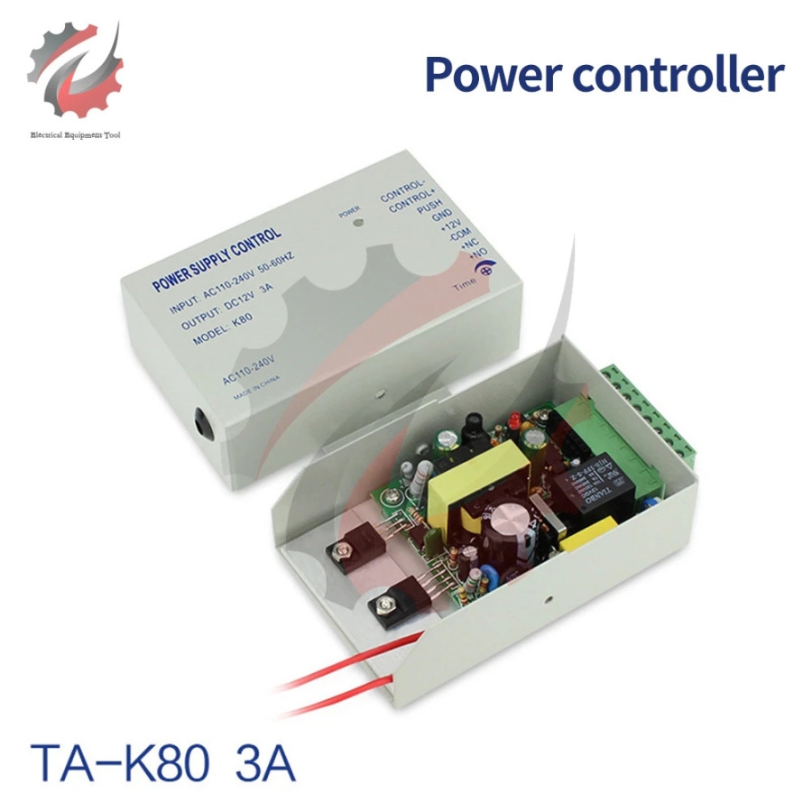 Φ к DC12V 3A Φ контроллер переключатель для Φ/система видеодомофона AC110-220V
